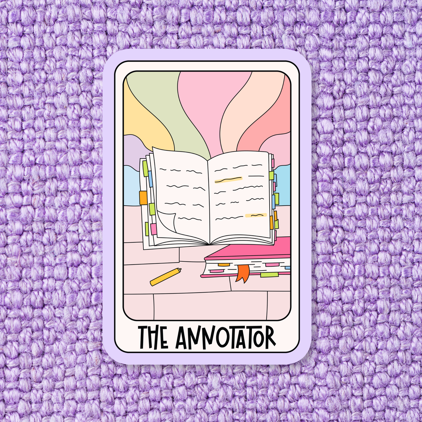 The Annotator Waterproof Vinyl Sticker