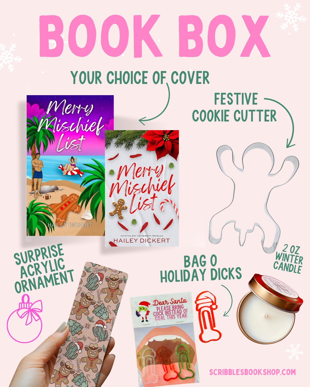 Merry Mischief List Book Box