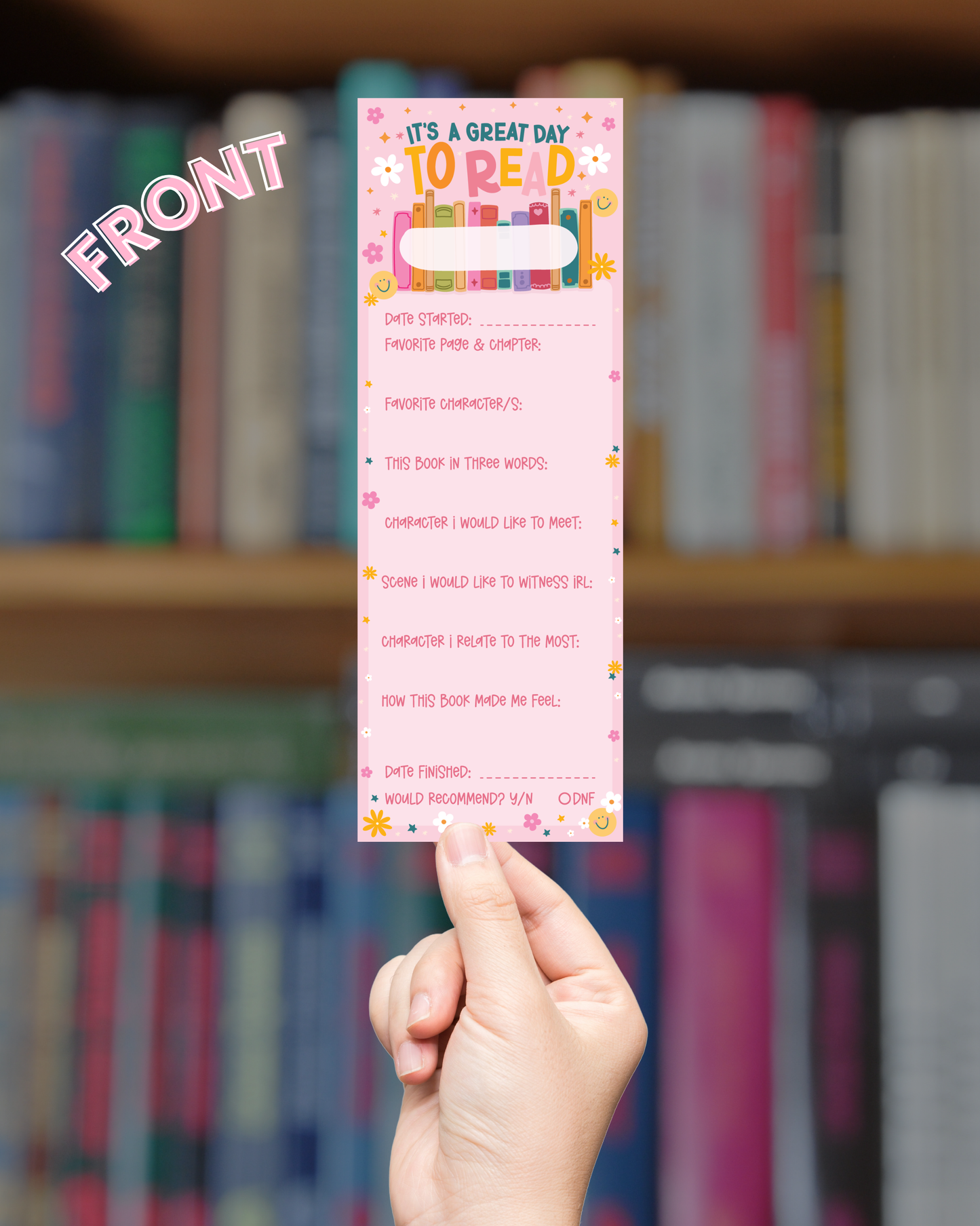 It's A Great Day Bookmark