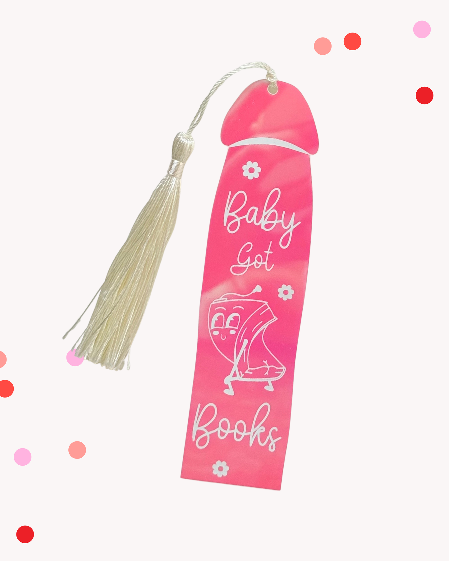 Baby Got Books Cockmark Bookmark