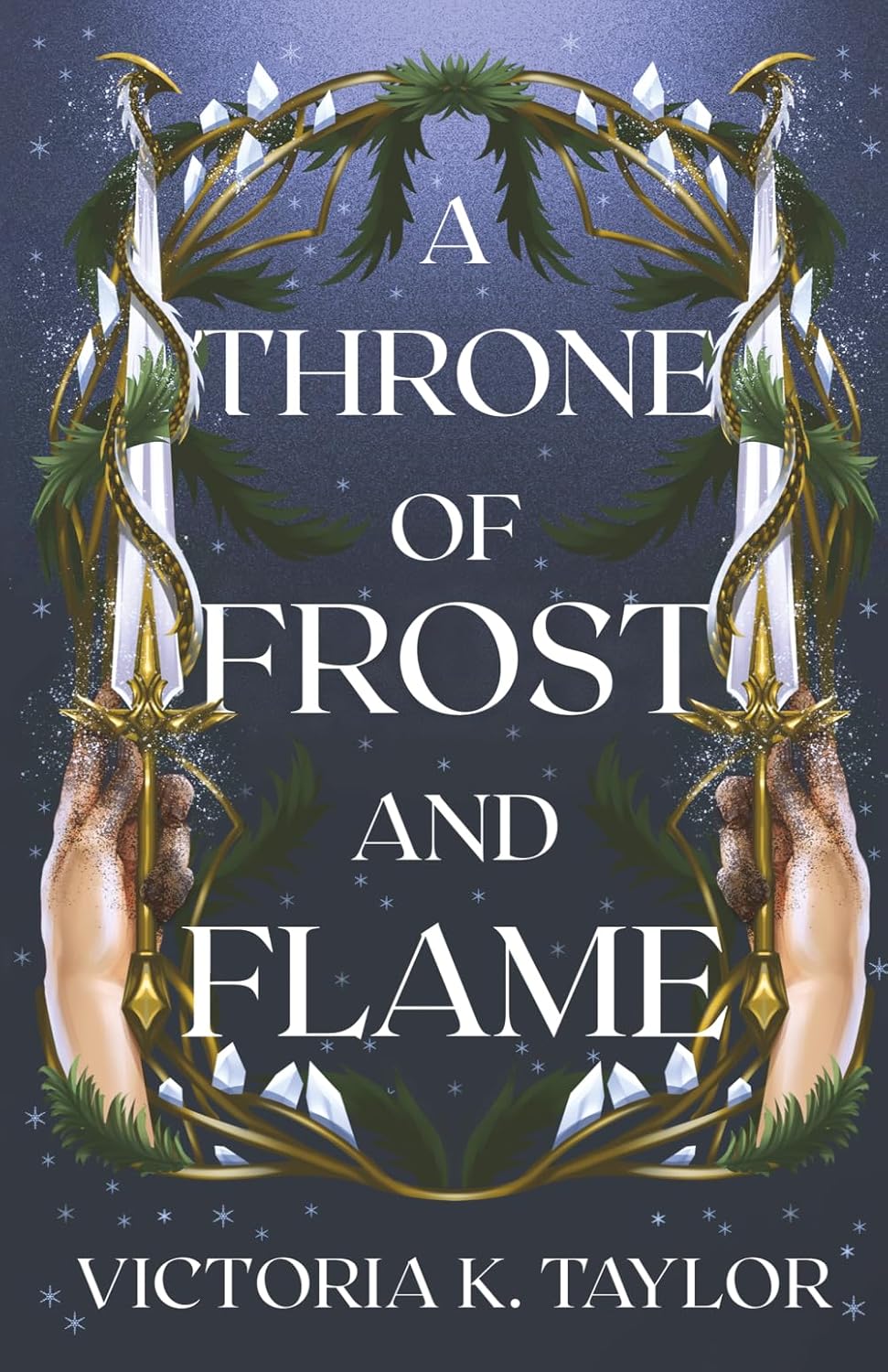 A Throne of Frost and Flame (Signed Book)