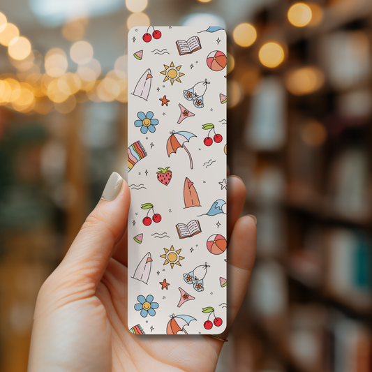 Bookish Girl Summer Bookmark Â