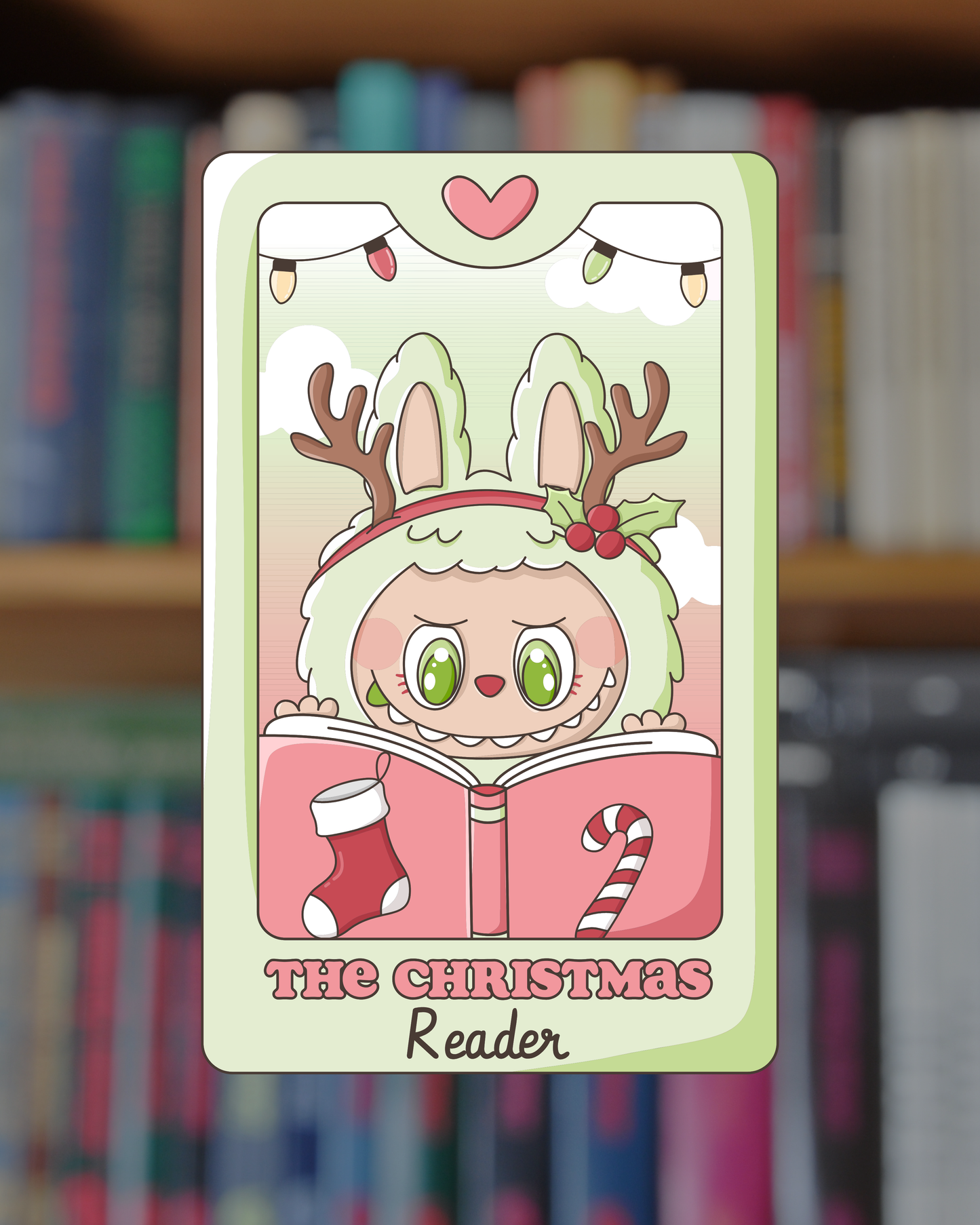 Labubu Christmas Tarot Sticker