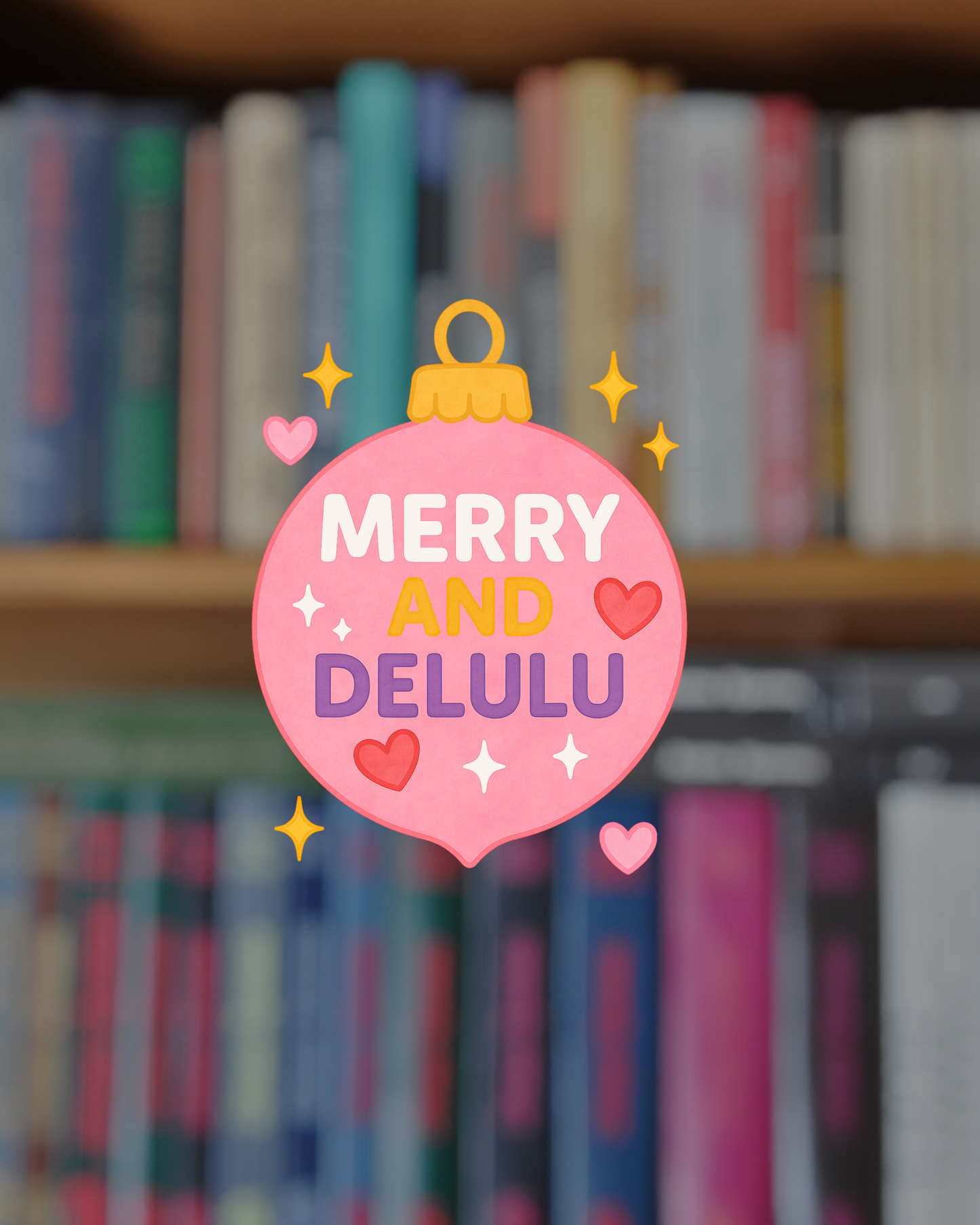 Merry and Delulu Sticker