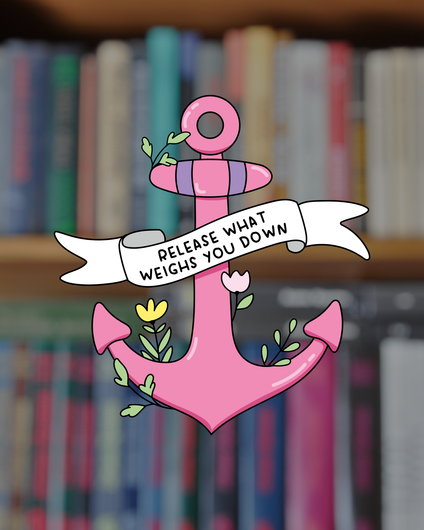Release What Weighs You Down Sticker