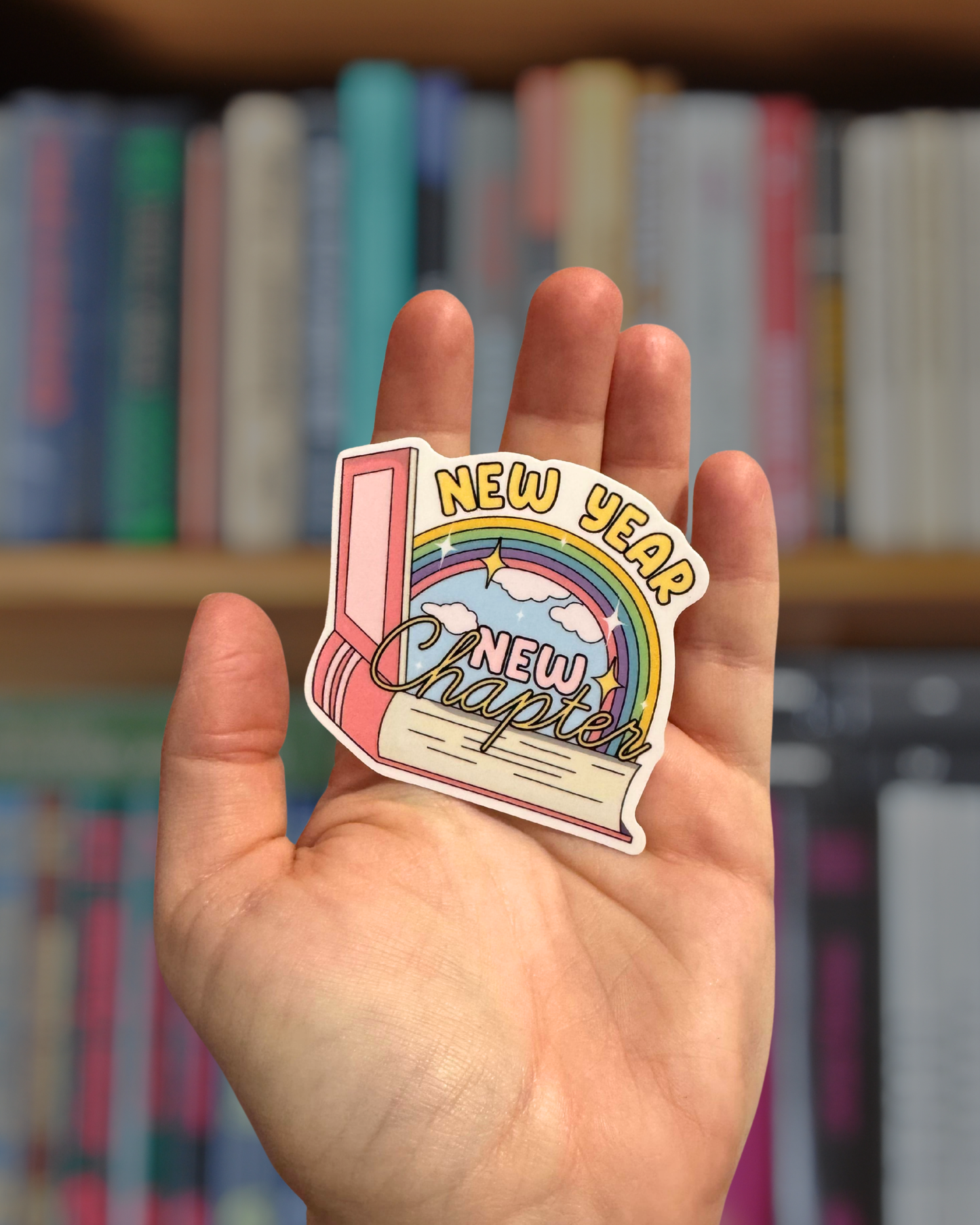 New Year New Chapter Sticker