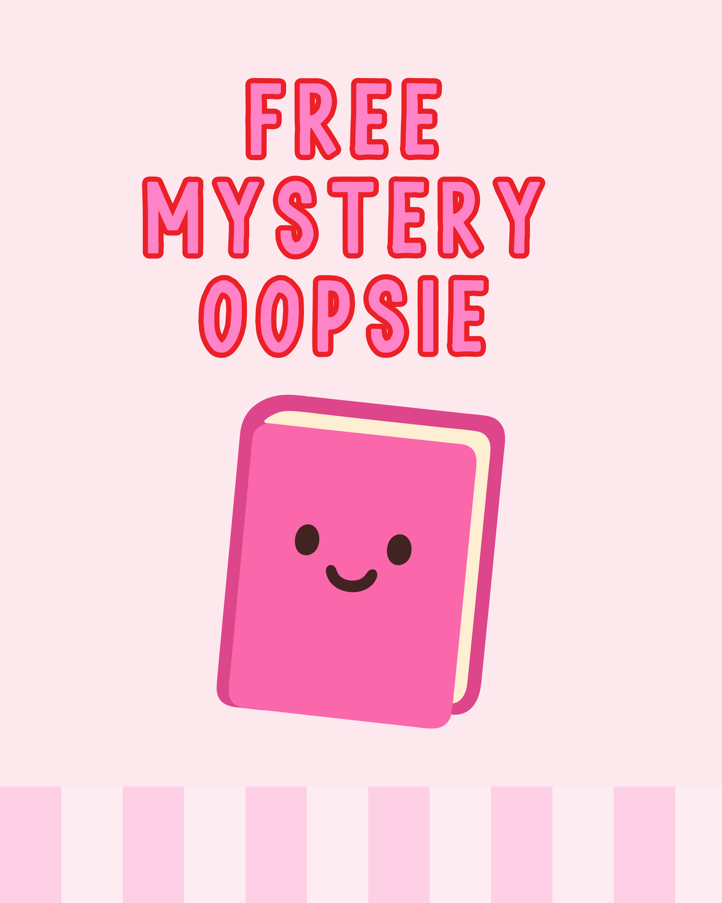Free Mystery Oopsie Book!