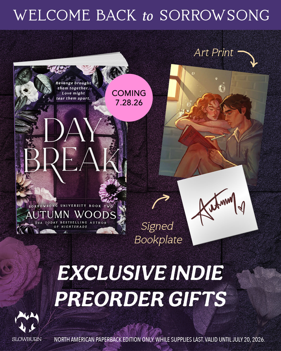 [PREORDER] Daybreak (Signed Bookplate + Art)