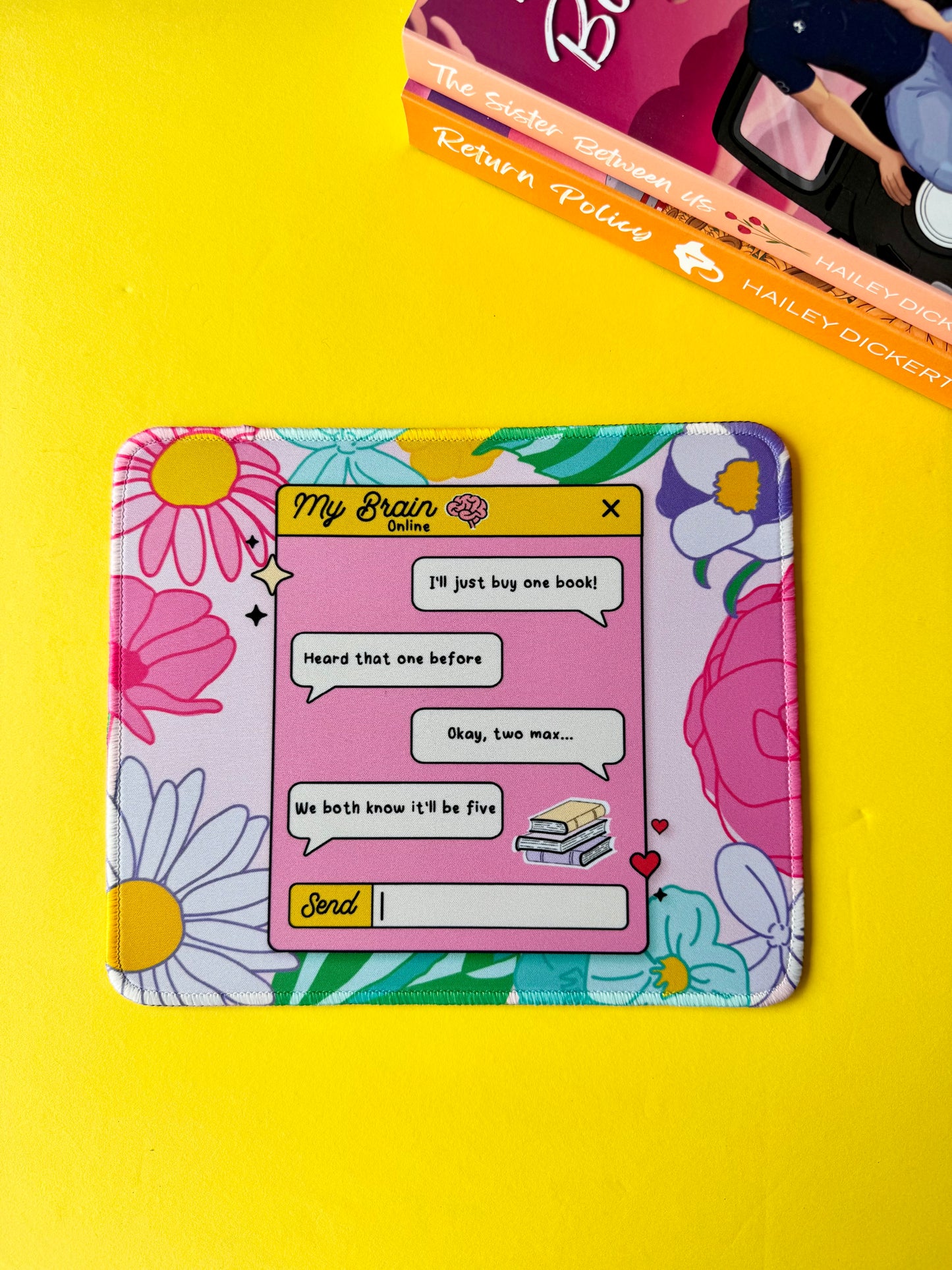 'My Brain Online' Mousepad