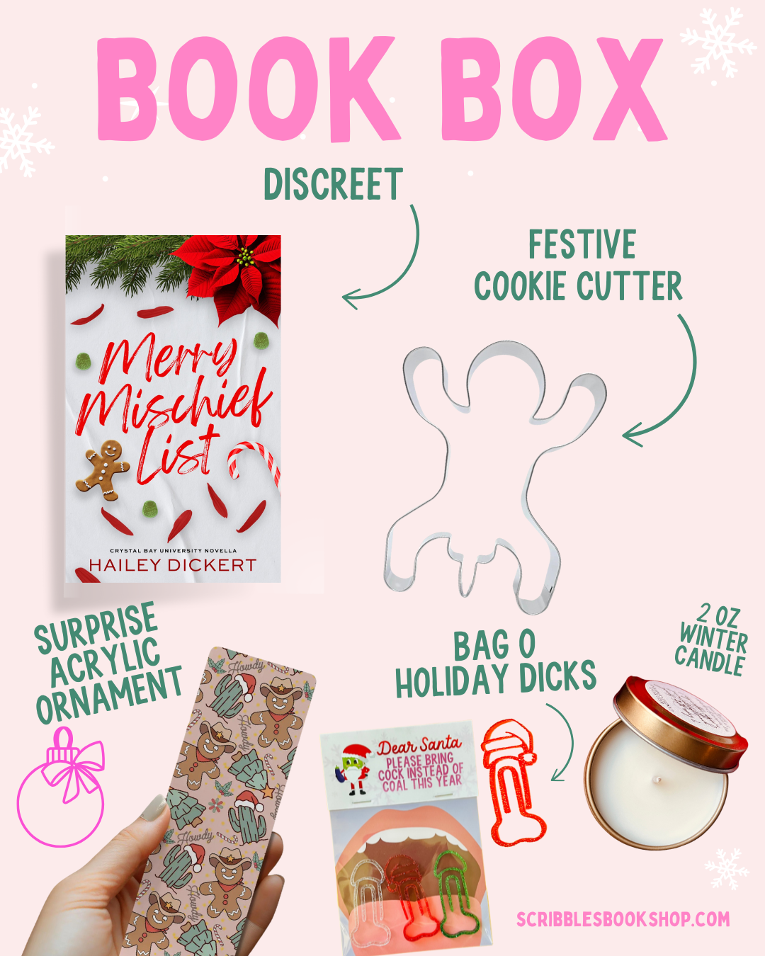 Merry Mischief List Book Box