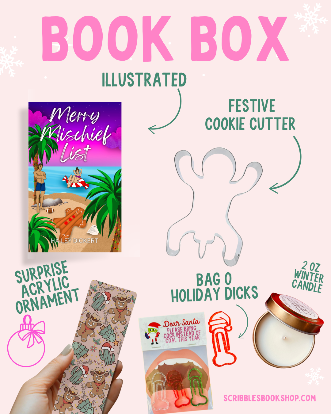 Merry Mischief List Book Box