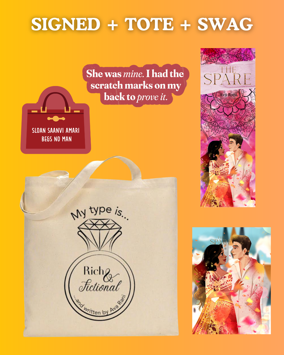 The Spare (Signed +Tote bag)
