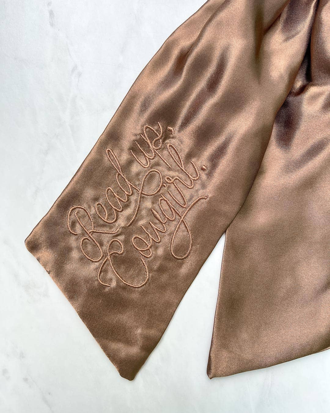 Read Up, Cowgirl Bow Clip | Bookish Hair Accessory