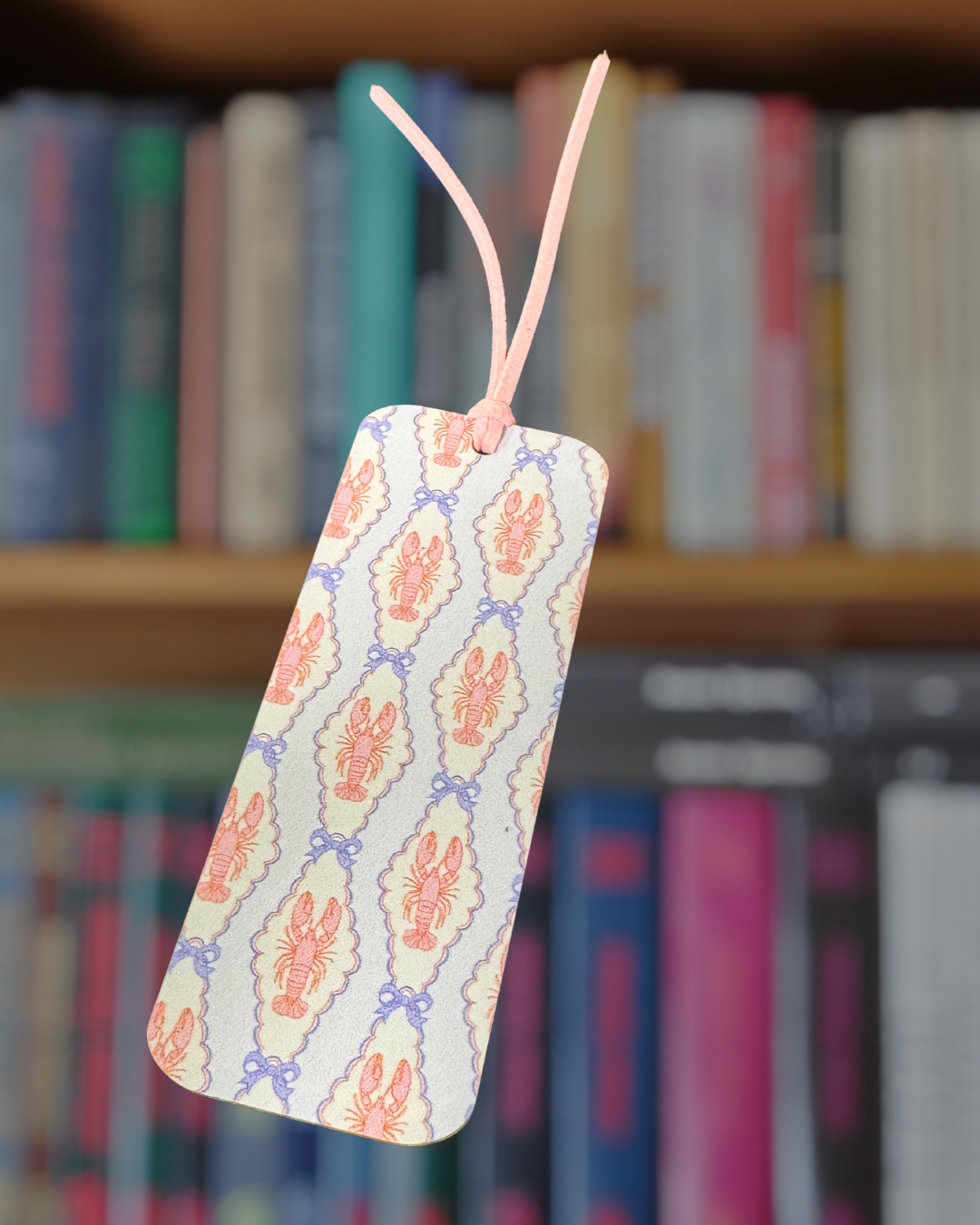 Preppy Lobster Mini Bookmark