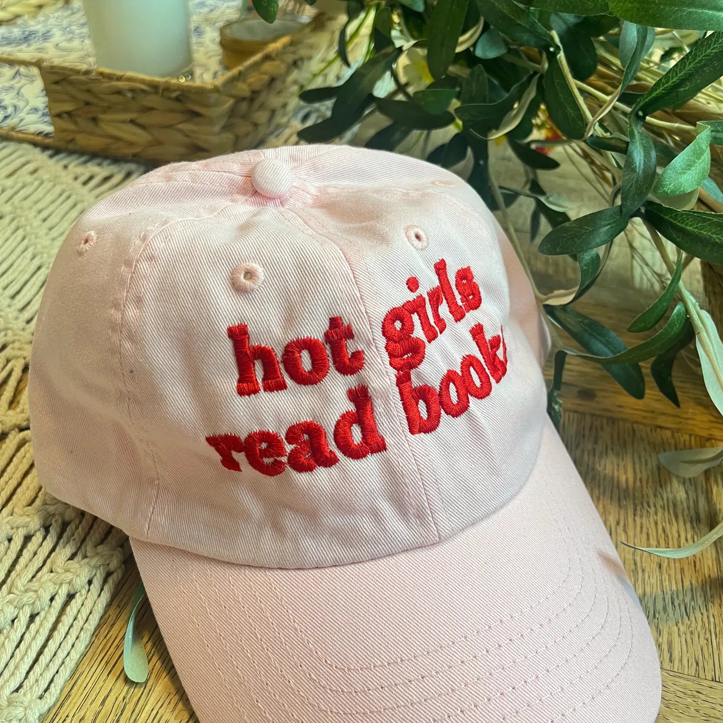 Hot Girls Read Books Hat