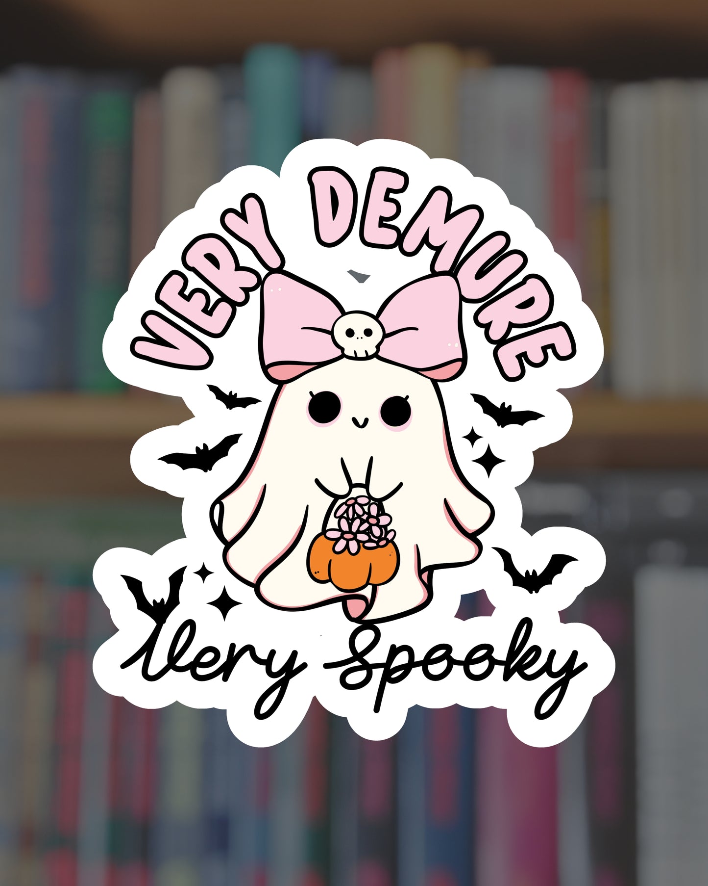 Very Demure Very Spooky Sticker