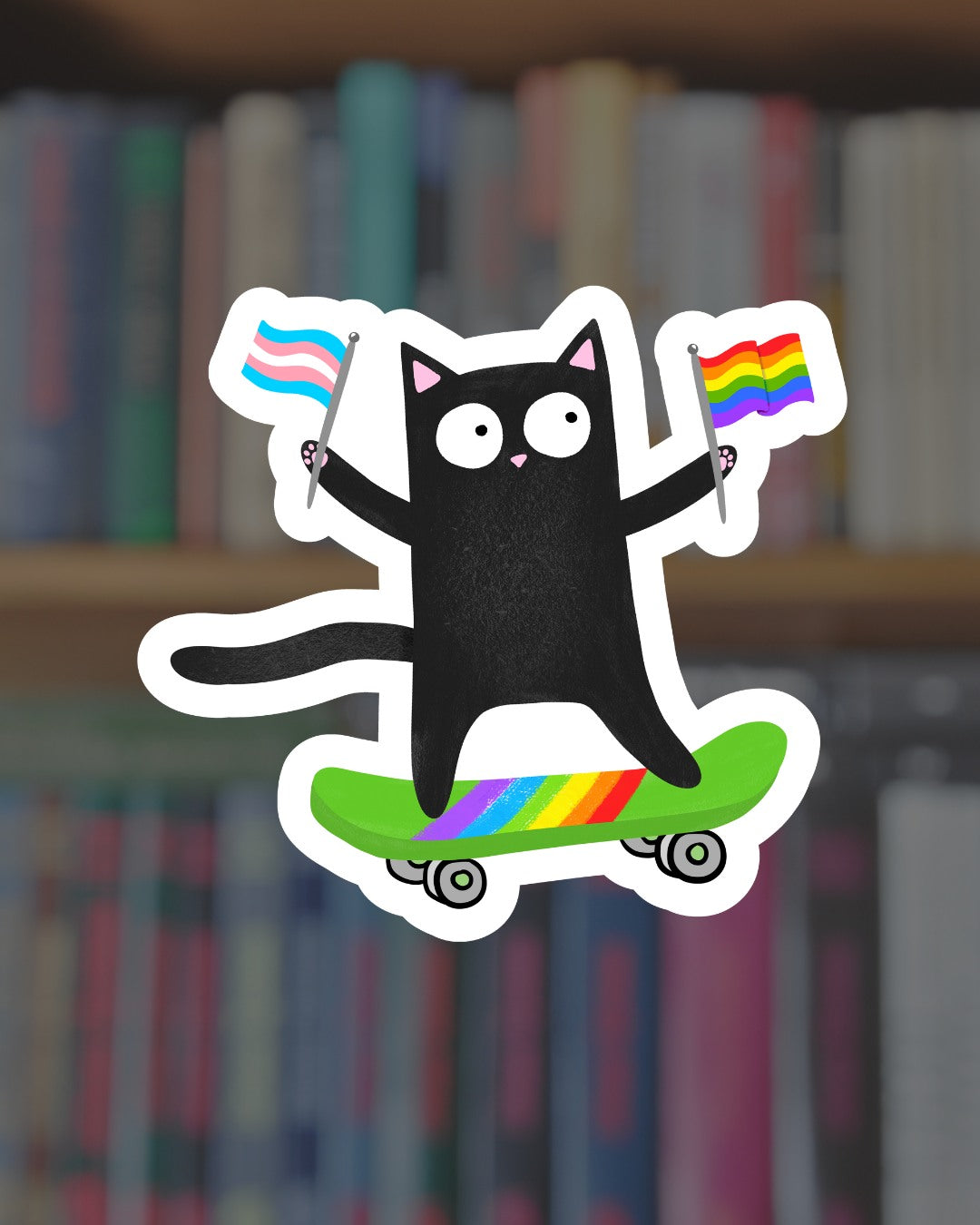 Pride Cat Sticker