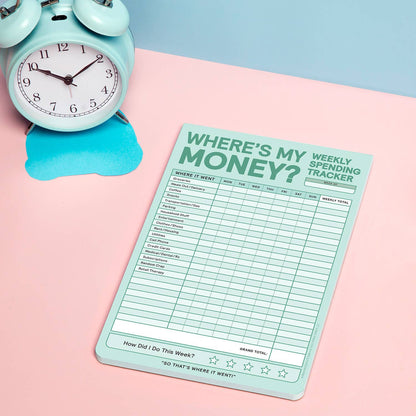 Weekly Money Tracker Pad