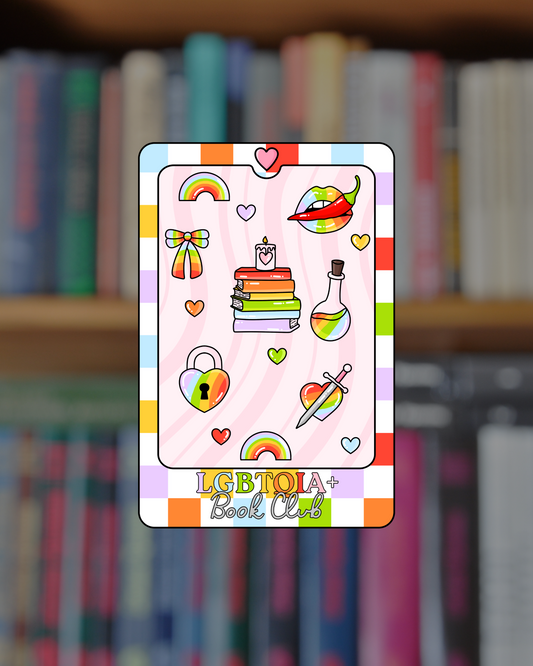 LGBTQIA+ Book Club Sticker