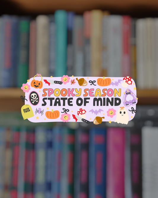 Spooky Season State of Mind Sticker