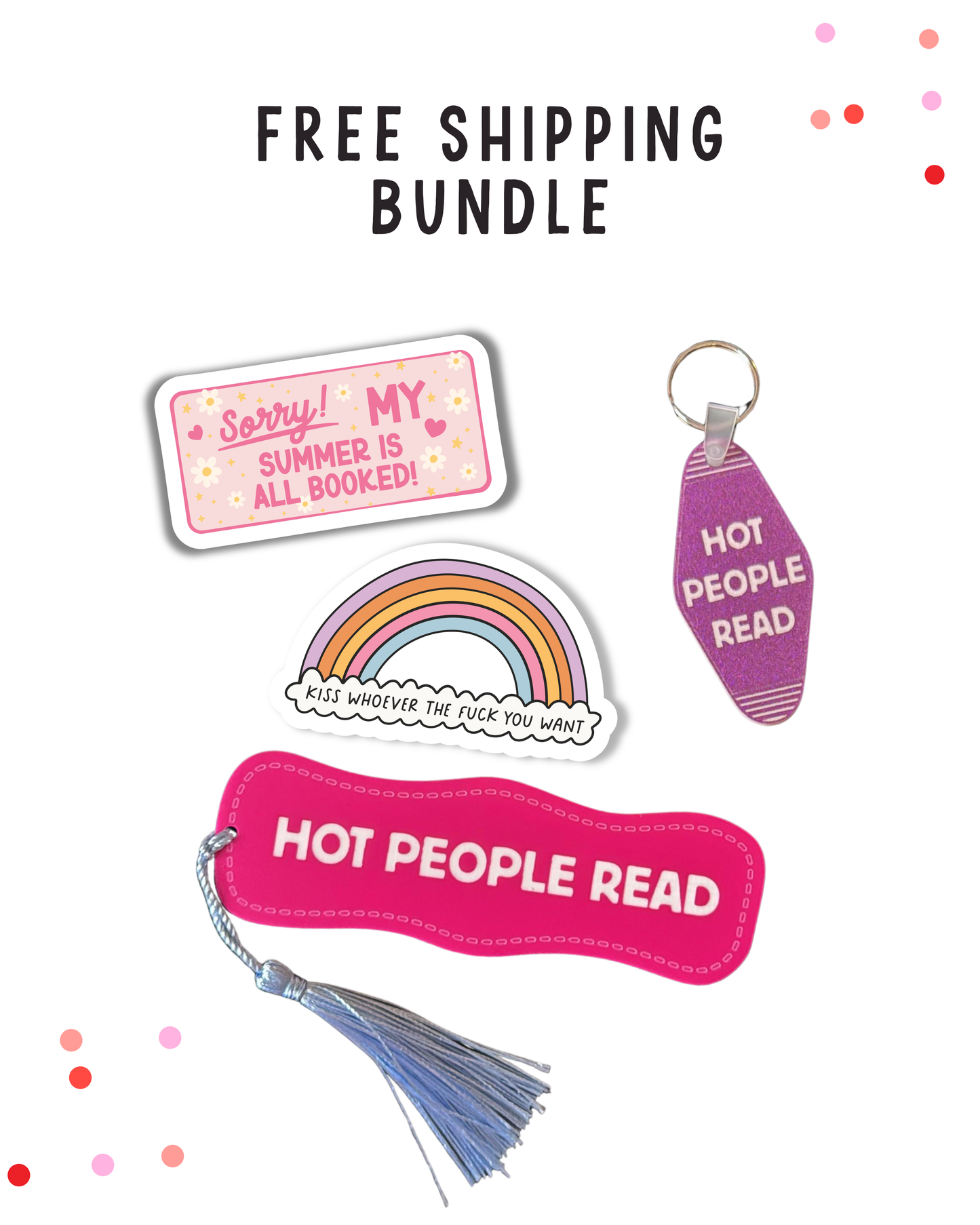 Hot People Read - Free Shipping Bundle