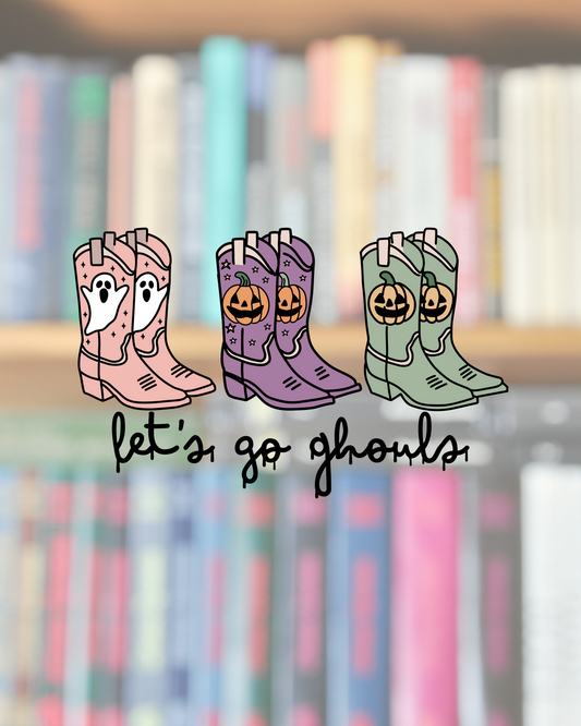 Let's Go Ghouls Sticker