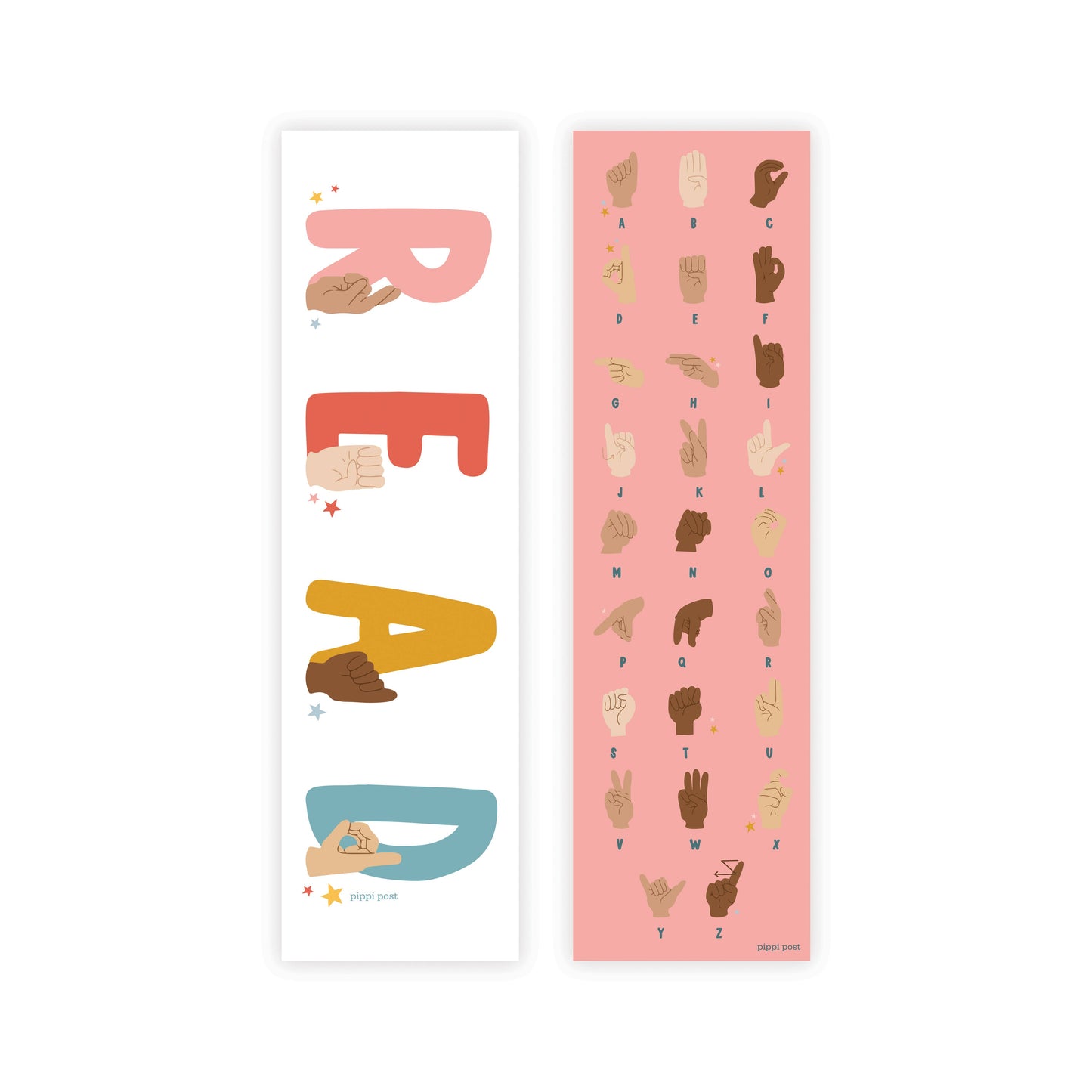 Sign Language Bookmark Set