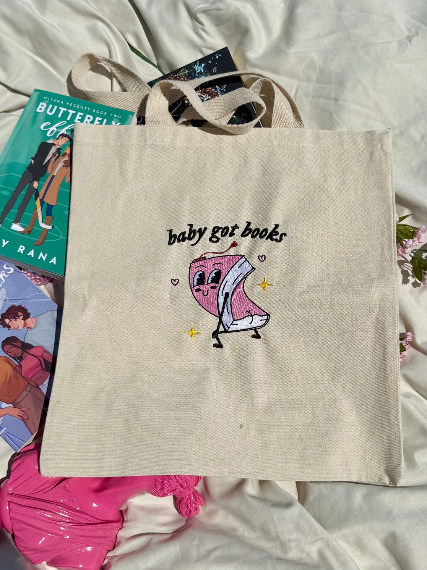 [PREORDER] Scribbles Embroidered Tote-bag