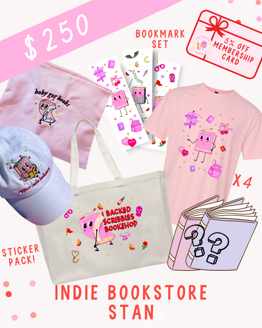 [PREORDER] 'Indie Bookstore Stan' Donation Bundle