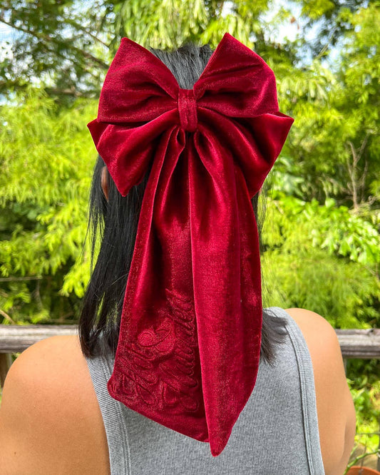 Hot & Haunted Bow Clip | Phantasma Hair Accessory