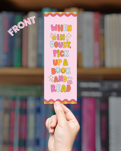 When In Doubt... Bookmark