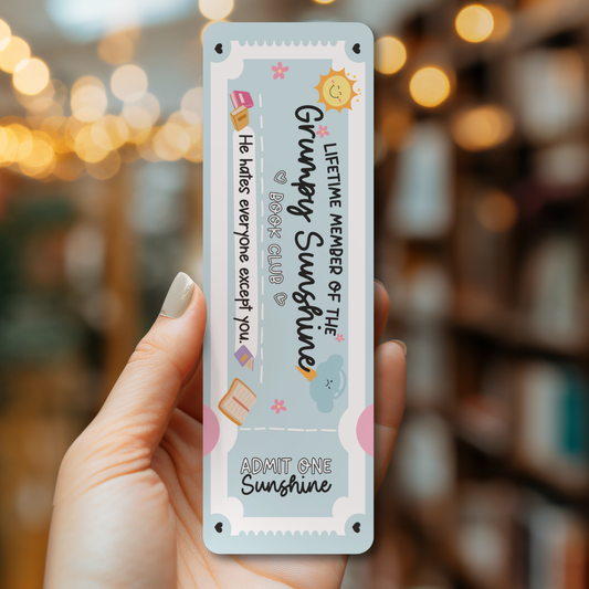 Grumpy Sunshine Bookmark 