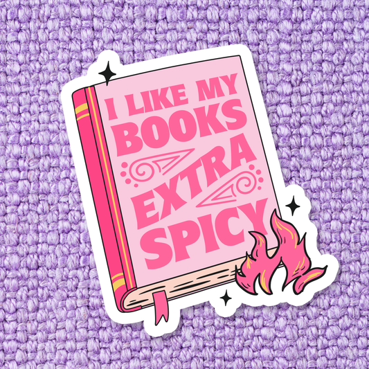 Bookish Smut Romance Waterproof Vinyl Sticker SB