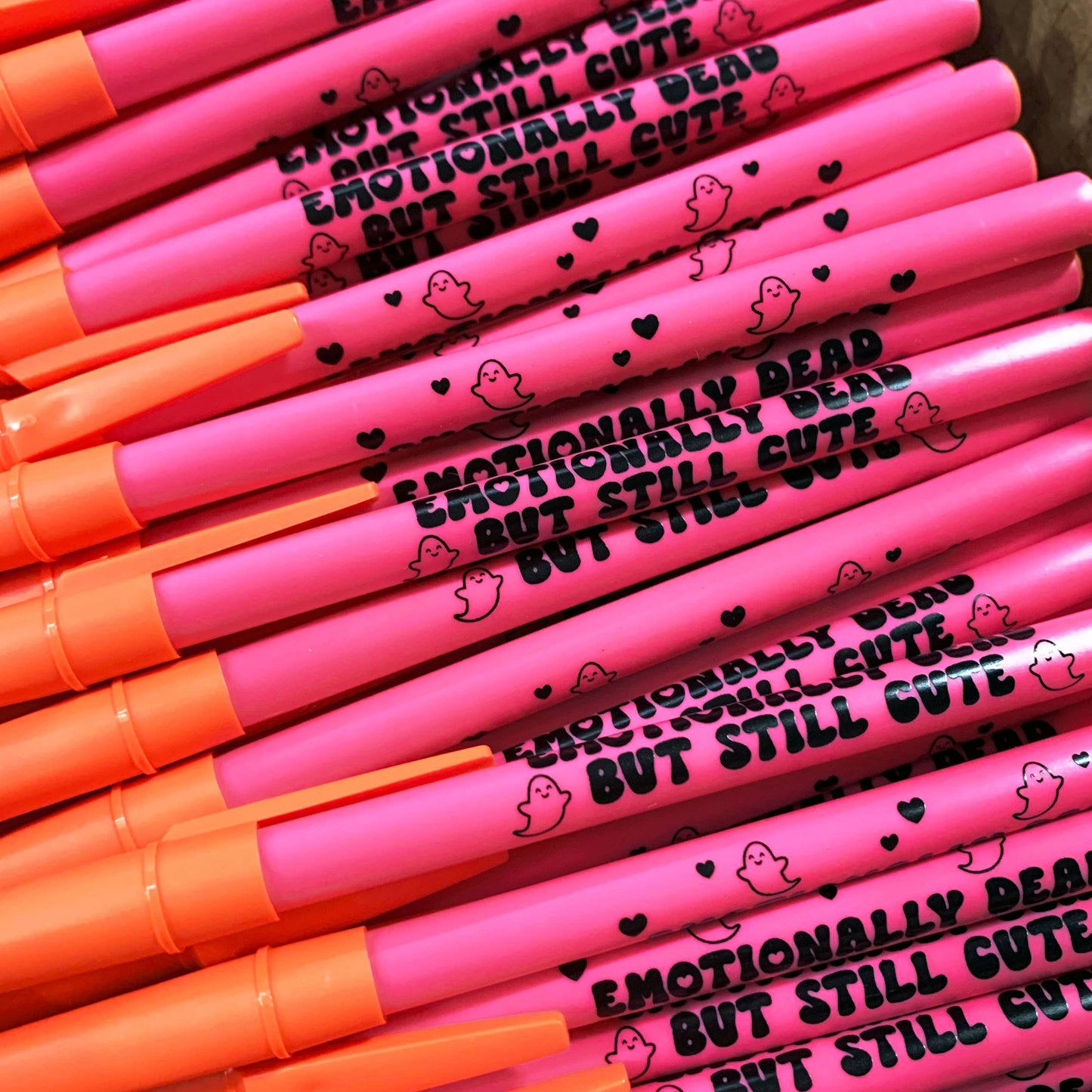 Emotionally Dead But Still Cute Halloween Ballpoint Pen