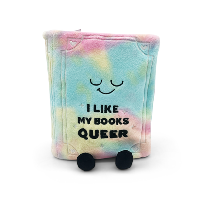 "I Like My Books Queer" Book Plush