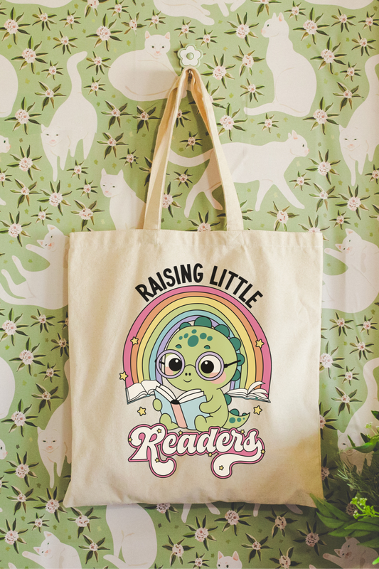 'Raising Little Readers' Tote Bag