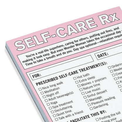 Self-Care RX Nifty Note Pad