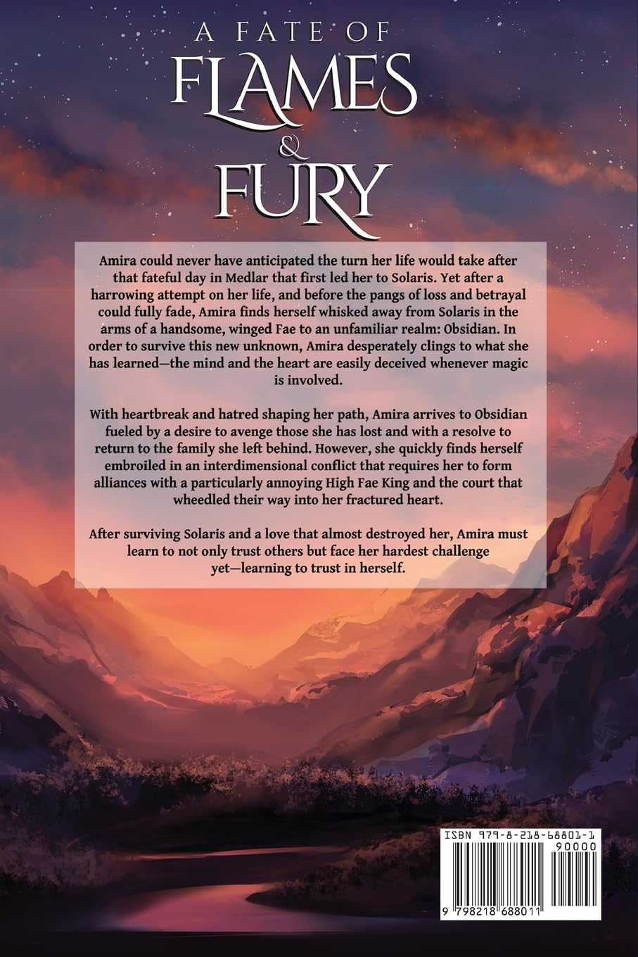 A Fate of Flames & Fury (Signed)