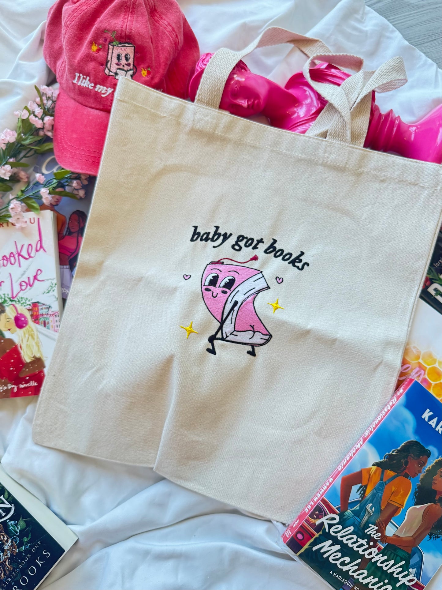 [PREORDER] Scribbles Embroidered Tote-bag