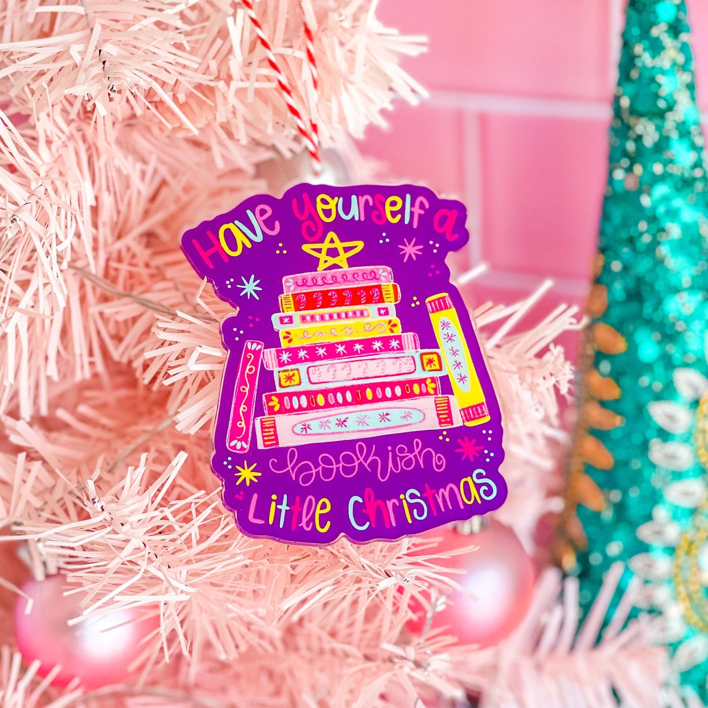 Have Yourself a Bookish Little Christmas Ornament