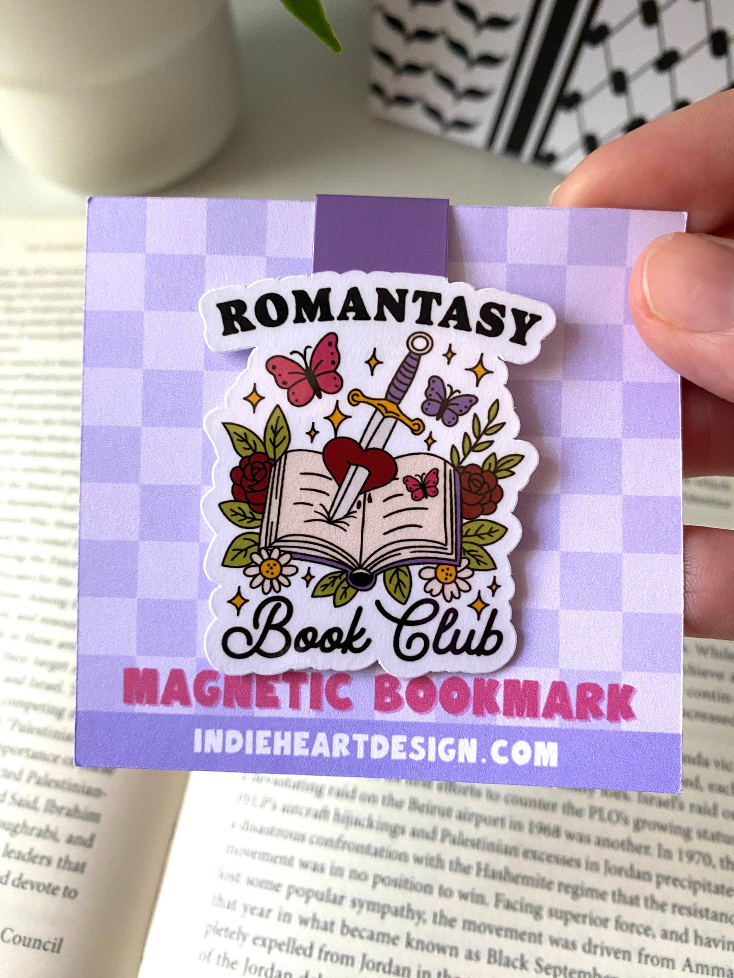 Romanstasy Magnetic Bookmark