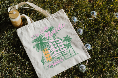 'Take Me To Florida' Tote Bag