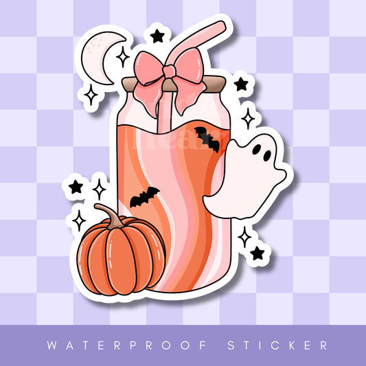 Spooky Cold Brew Sticker