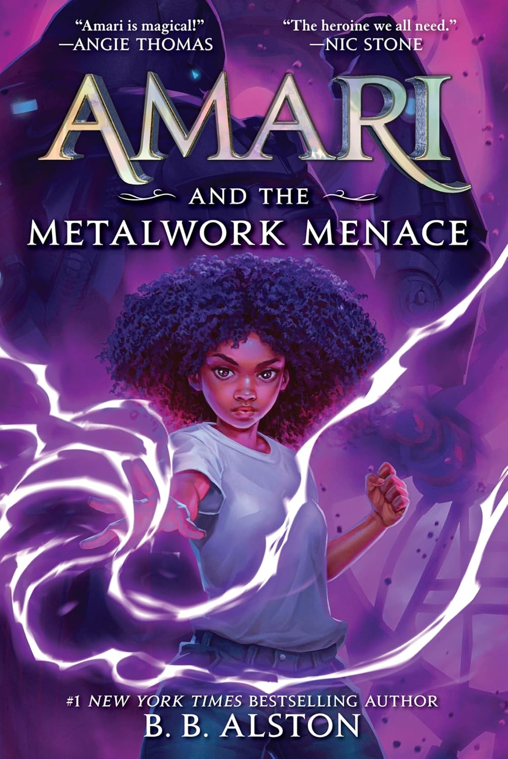 Amari and the Metalwork Menace (Signed Hardcover)