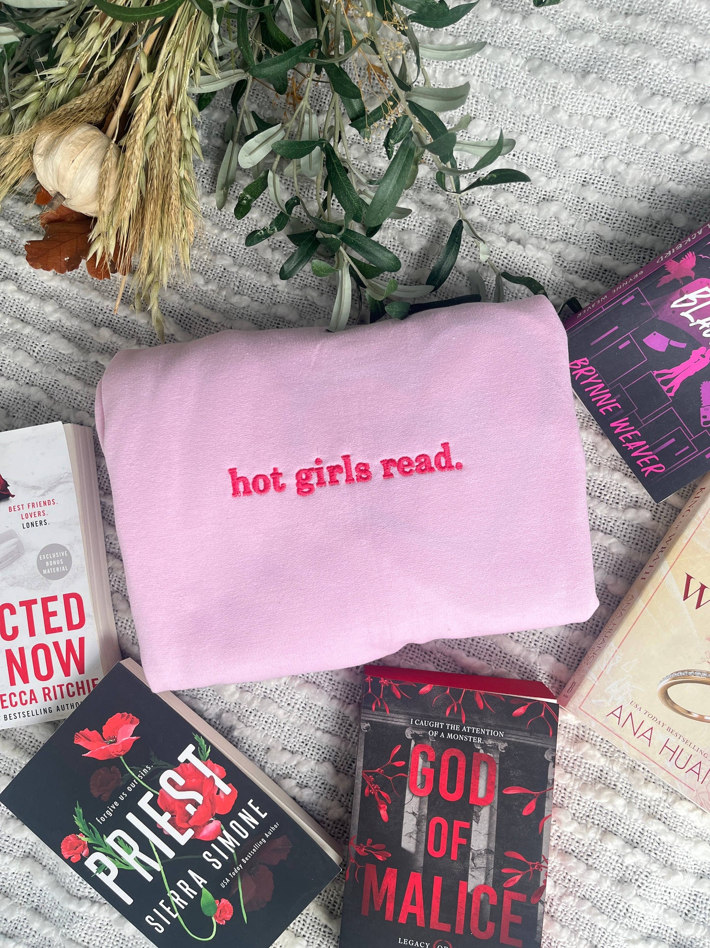 Hot Girls Read Sweatshirt- Faire Exclusive