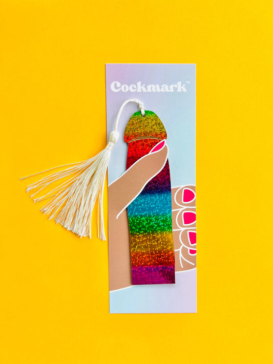 Rainbow Cockmark™ Bookmark