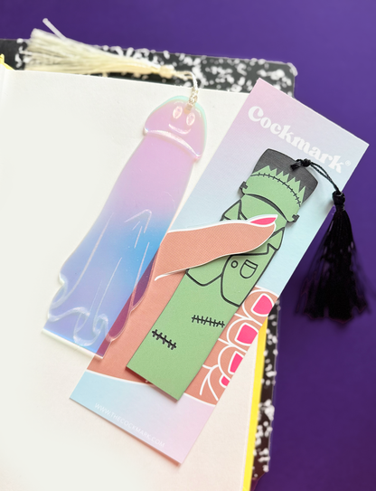 BOOOner Cockmark Bookmark