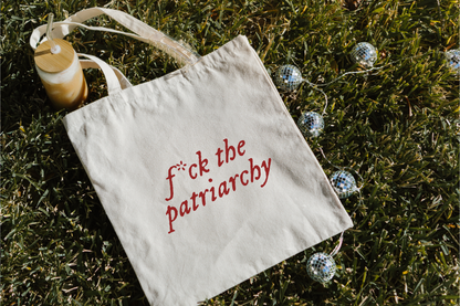 'F*ck The Patriarchy' Tote Bag