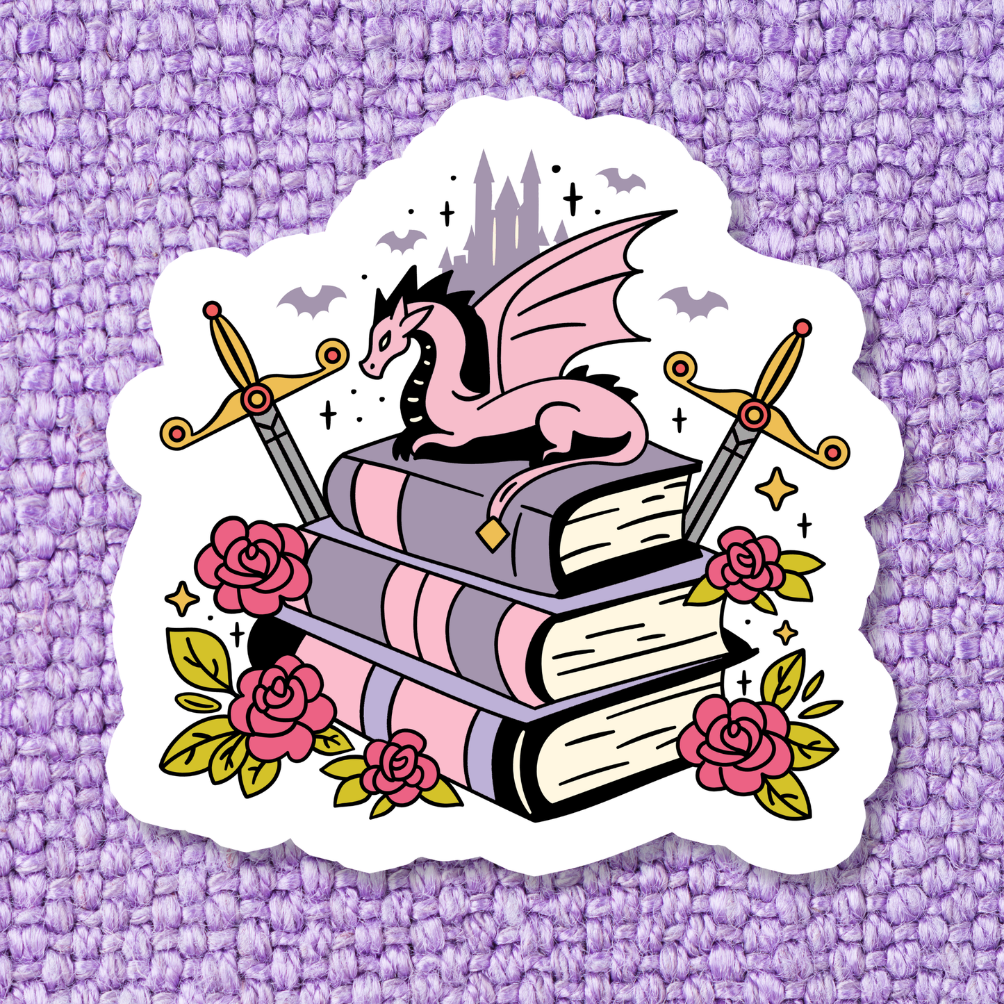 Fantasy Romance Vinyl Sticker