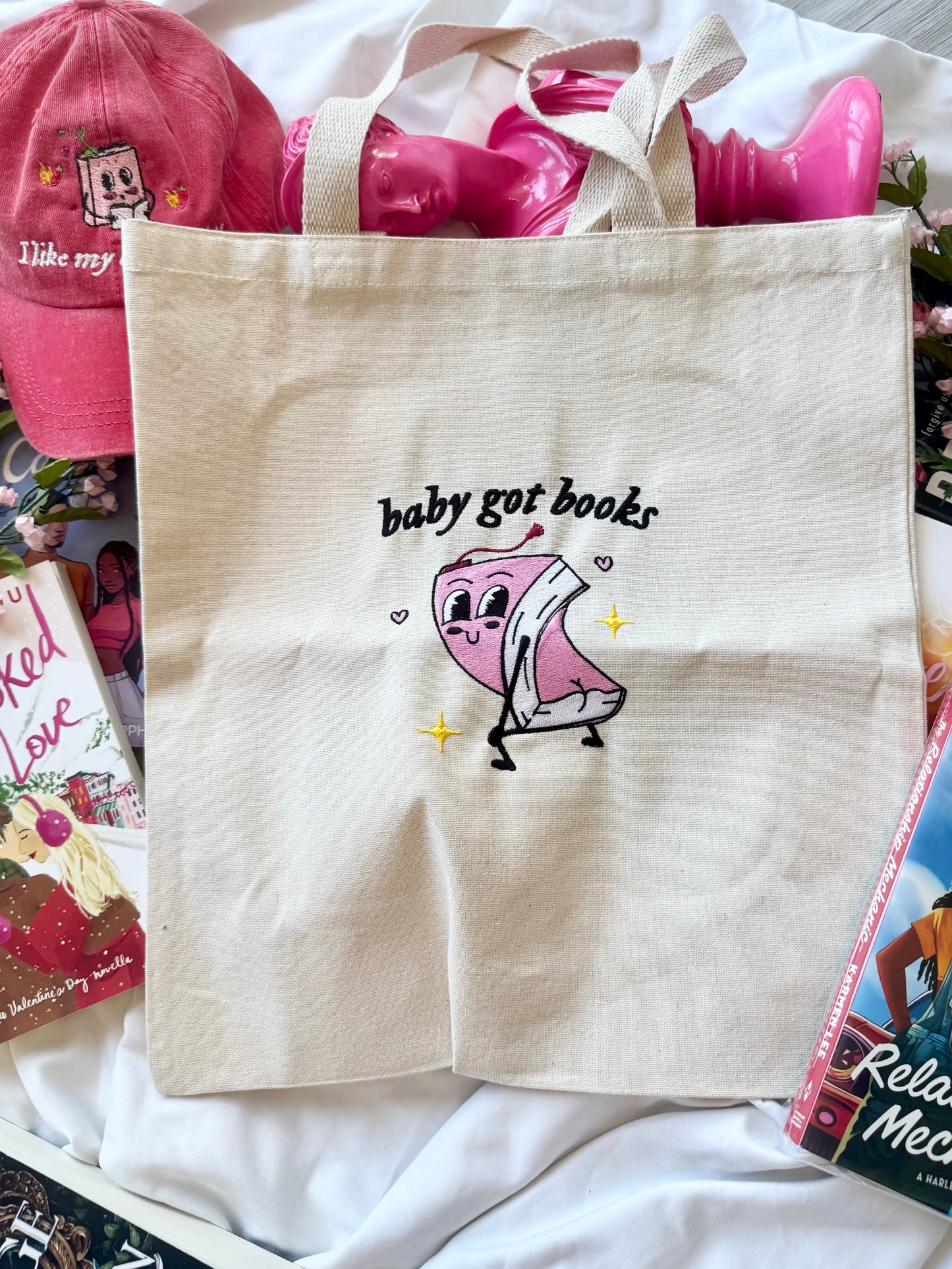 [PREORDER] Scribbles Embroidered Tote-bag